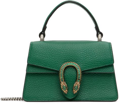 gucci dionysus top handle green|dionysus chain strap handbags.